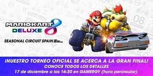 Banner for the final tournament in the Mario Kart 8 Deluxe Seasonal Circuit Spain event