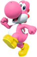Pink Yoshi from Mario Kart Tour