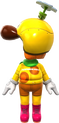The Wiggler Mii Racing Suit from Mario Kart Tour