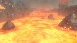 Lava in Mario Kart World