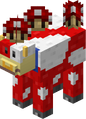 Minecraft (red mooshroom in Super Mario Mash-Up Pack)