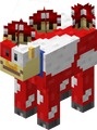 Minecraft (red mooshroom in Super Mario Mash-up)