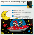 "Why does the moon change shape?"
