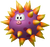 Model of a Big Urchin from New Super Mario Bros. Wii.