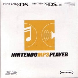 The box for the Nintendo MP3 Player