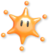 The Orange Big Paint Star in Paper Mario: Color Splash.