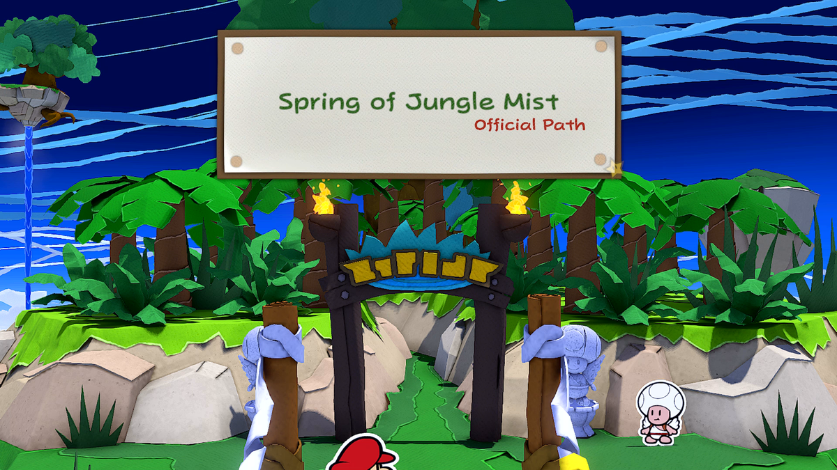 Spring of Jungle Mist - Super Mario Wiki, the Mario encyclopedia