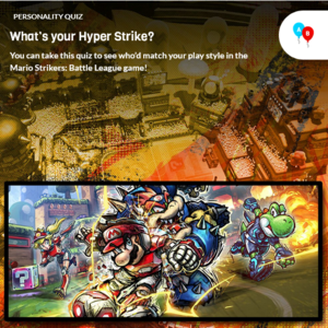 Thumbnail of the Mario Strikers: Battle League Game Online Quiz