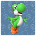 Yoshi, shown as an option in an opinion poll on Nintendo heroes
