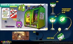 A wardrobe and a lamp found in the "Bowser Jr. Room"