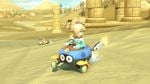 Rosalina drifts at a portion of the course