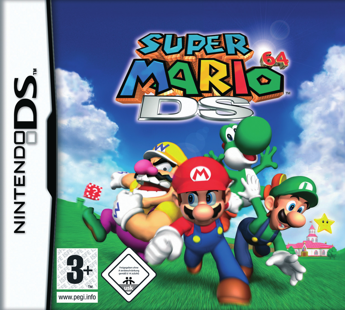 File:SM64DS Germany box art.png - Super Mario Wiki, the Mario encyclopedia