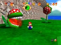 Pluck the Piranha Flower from Super Mario 64