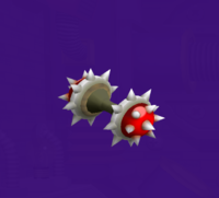 The Spiny Tires from Mario Party 5's Super Duel Mode.