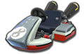 King Boo's Standard Kart body from Mario Kart 8 Deluxe