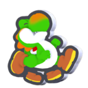Fluttering Yoshi Standee from Super Mario Bros. Wonder