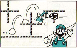 Part from the manual of Super Mario Bros. (Game & Watch).