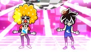 Jimmy T and Young Cricket dancing together