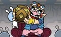Wario refusing to give the player the winning reward