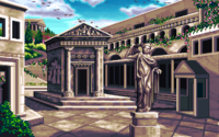 Athens in the PC release of Mario's Time Machine