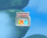 A Bead jar in Yoshi's Woolly World