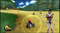 Jed Junior playing Mario Kart Wii