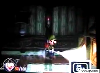 Prerelease footage of Luigi's Mansion from E3 2001