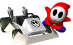 Shy Guy in Mario Kart DS