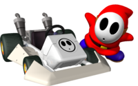 Shy Guy in Mario Kart DS