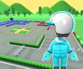 The course icon with the Light Blue Mii Racing Suit