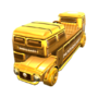 The Gold Double-Decker from Mario Kart Tour