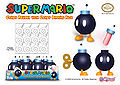 Mario Bombs manufactured by Au'some Candies, with Bob-omb styled containers that have powdered candy. This product was said to have been discontinued due to the 9/11 attacks, but was reintroduced a few years later.[2]