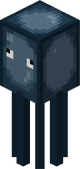 A squid from Minecraft
