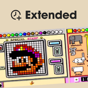 Cover image for the Extended-Playback Collection playlist from Mario Paint on Nintendo Music