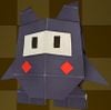 An origami Ninji from Paper Mario: The Origami King.