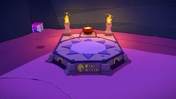 The Sun Altar from Paper Mario: The Origami King