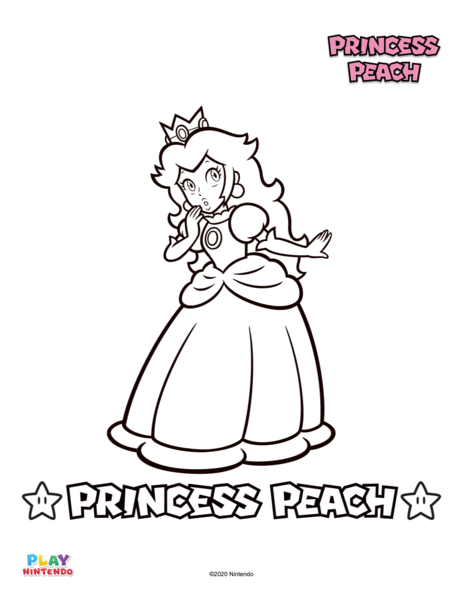 File:Paint by Number Princess Peach Activity blank.png