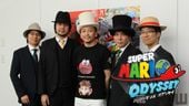 Group photo showing key developers of the game from Nintendo DREAM WEB