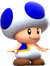 Custom render of Small Blue Toad from Super Mario Bros. Wonder
