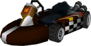 The model for Donkey Kong's Standard Kart L from Mario Kart Wii