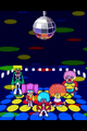 Inside of Club Sugar in WarioWare: Touched!