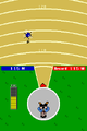 The hammer landing