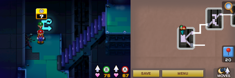 Block 31 in Woohoo Hooniversity of Mario & Luigi: Superstar Saga + Bowser's Minions.