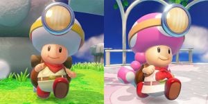 Picture shown with the "born leader" result in Captain Toad: Treasure Tracker Nintendo Switch Personality Quiz