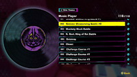 The disc for the song "Sinister Blusterwing Battle #2" in Donkey Kong Bananza