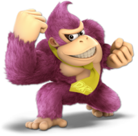 Donkey Kong's palette swap from Super Smash Bros. Ultimate.