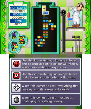 Advanced Stage 6 of Miracle Cure Laboratory in Dr. Mario: Miracle Cure