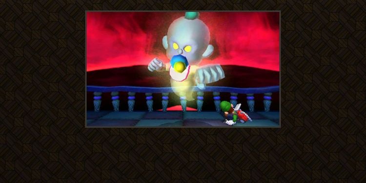 Picture shown with the first question in Luigi's Mansion Fun Online Trivia Quiz