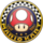 Mushroom Cup emblem for Mario Kart 8