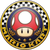 Mushroom Cup emblem for Mario Kart 8